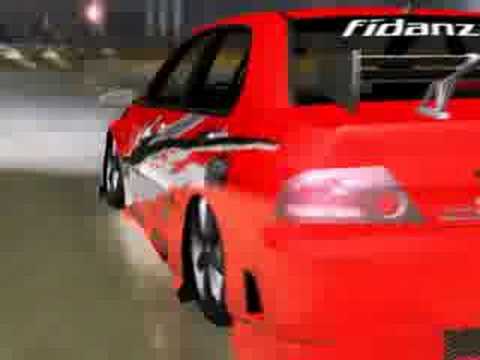 Need for Speed Underground 2 Drag Mitsubishi Lancer EVO VIII