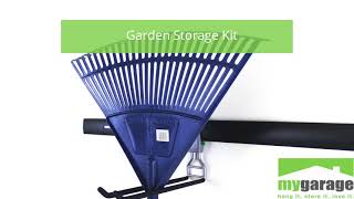 Store your garden tools in style with our Garden Storage Kit