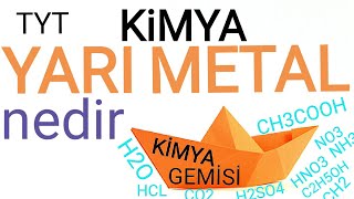 Yarı Metal Nedir -Yarı Metaller Ve Özellikleri