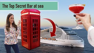 How To Enter The Secret Speakeasy Bar On Msc World Europa