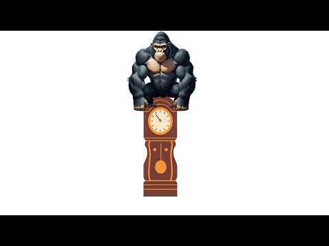 Hicory dicory Dock Mammoth and Gorilla went up the clock | Cocobeans Kids Tv Featuring Mammoth