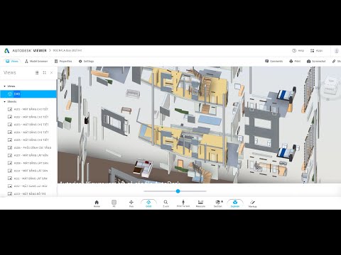 Hướng dẫn Autodesk Viewer xem online các file Revit AutoCAD 3DS Max... các phiên bản từ cũ tới mới