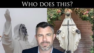 Desecrations in California and Flames in France: Who does this?