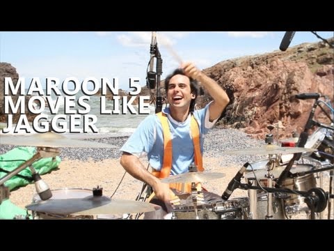 Moves Like Jagger Drum Cover - Maroon 5 - Fede Rabaquino Outdoor...