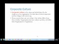 VCE Business Management Unit 3 Outcome 2 - Lecture 3 Corporate Culture