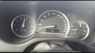 Saab 9-3 2,0T 0-220 Acceleration