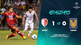 Real Estelí Vs Tigres 2025 Concacaf Champions Cup Round One