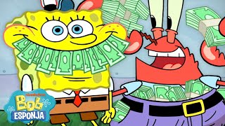 Bob Esponja Os Momentos Do Sr. Siriguejo Mais Pão-Duro Bob Esponja Em Português