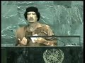 Video Речь Муаммара Каддафи в ООН на 64 сесии Ген. Ассамлеи
