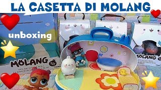 LA CASETTA DI MOLANG e Piu Piu! APERTURA playset TOMY By Lara e Babou (e Lollina)