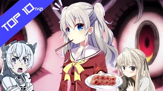 Top Ten White Haired Anime Girls