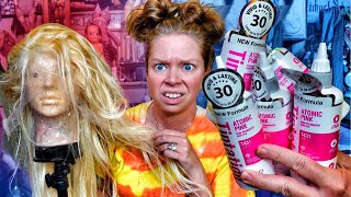 Giving An Ugly, Cheap Amazon Wig A 5 Extreme Makeover
