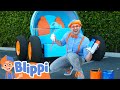 Blippi Explores In The Blippi-Mobile! | Vehicles for Kids | Educational Videos for Kids