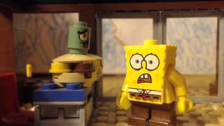 Lego Spongebob the algae's always greener