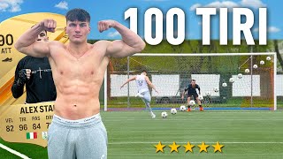 🎯⚽️100 TIRI CHALLENGE: ALEX STANA | Quanti Goal Segnerà su 100 tiri?