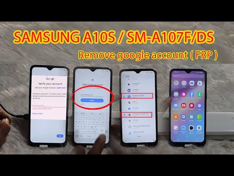 Samsung A10s Frp bypass | SM-A107f/DS remove google Samsung A10s Frp bypass | SM-A107f/DS remove google