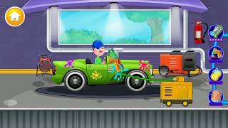 Kids Car Wash Garage Auto Service Station