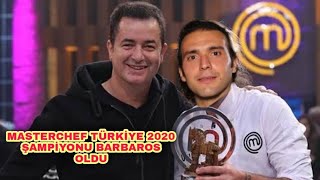 MasterChef Türkiye 2020 Şampiyonu Barbaros Yoloğlu Oldu | BÜYÜK ÖDÜL NE KADAR ?