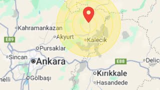 Ankara Kalecik 4.1 Deprem Hakkında Düşüncem