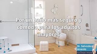 Seguridad y comodidad en el baño para adultos mayores