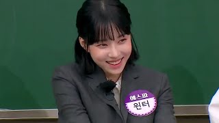 Aespa Winter Speaks With Dialect Knowing Brothers 아는형님