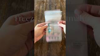 Freezing Breastmilk Asmr