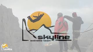 Гена Ilias-kay Rope jumping with Skyline x-team in Crimea