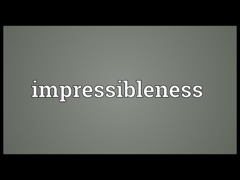 Header of impressibleness