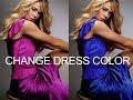 Photoshop : How to change Dress Color without changing Skin tone