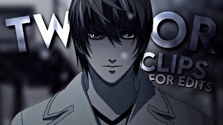 Death Note Twixtor Clips For Edits (4K)