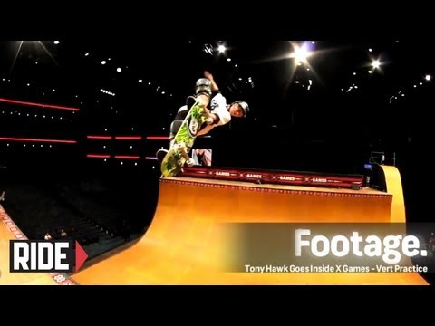 X Games 2012 Skateboard Vert Practice: Bucky Lasek, Alex Perelson, PLG and More!