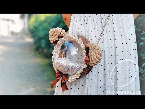 Hướng dẫn làm túi handmade tiktok trong suốt hình đầu gấu (phần 1)