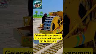 Otomatik Kerpiç Üretim Makinesi Geleceğin Doğal İnşaat Teknolojisi