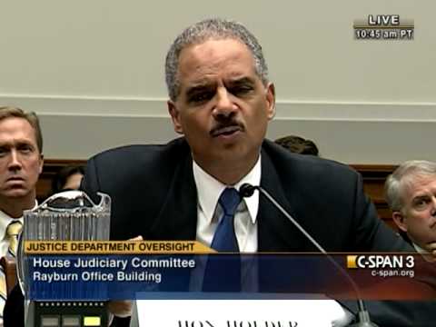 Eric Holder Refuses To Say