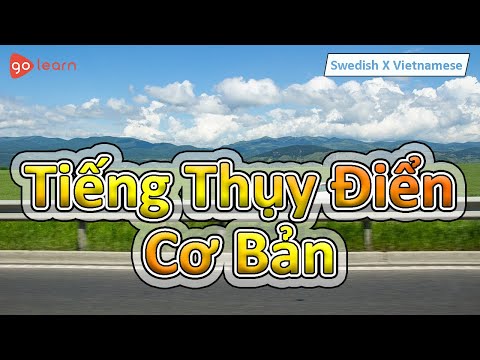 Học Tiếng Thụy Điển| Phần 1: Từ Vựng Tiếng Thụy Điển Cơ Bản| Golearn