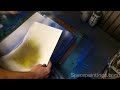 Mount Fuji Spray Paint Art