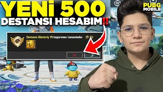 YENİ 500 DESTANSI HESAP!! - PUBG MOBİLE