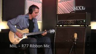 MXL R77 Ribbon Mic - Guitar Demo 