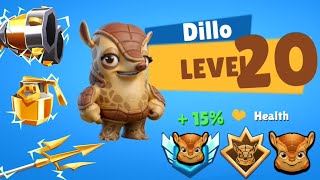 Level 20 Dillo Is Unstoppable Zooba