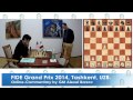 FIDE Grand Prix 2014, Tashkent, UZB. Round 6.