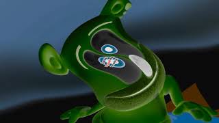 Yellow Gummy Bear Flattened In Old School