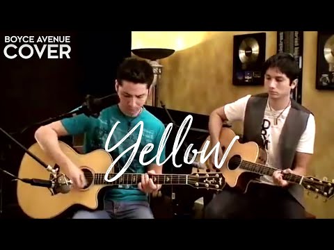 Coldplay - Yellow (Boyce Avenue acoustic cover)