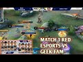 XORN SEKALI LAGI MEGUNAKAN FANNY GEEK FAM VS RED ESPORTS