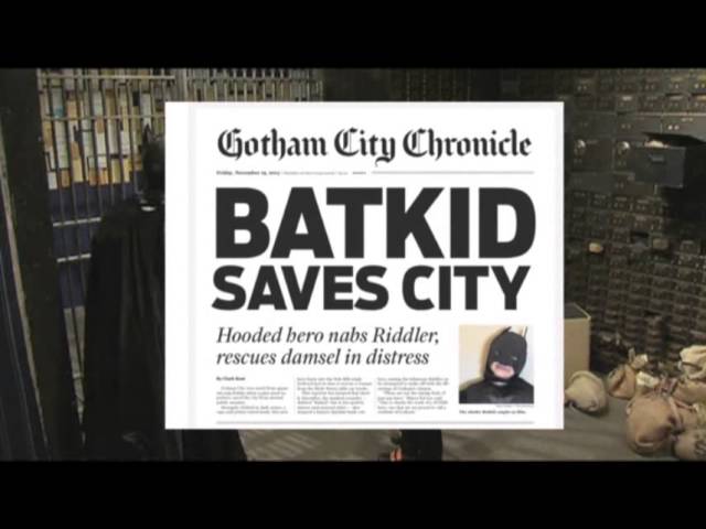 5-year-old 'Batkid' Saves San Francisco   11/16/13