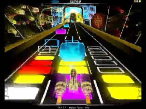 W.A.S.P. - Harder Faster (live) Audiosurf