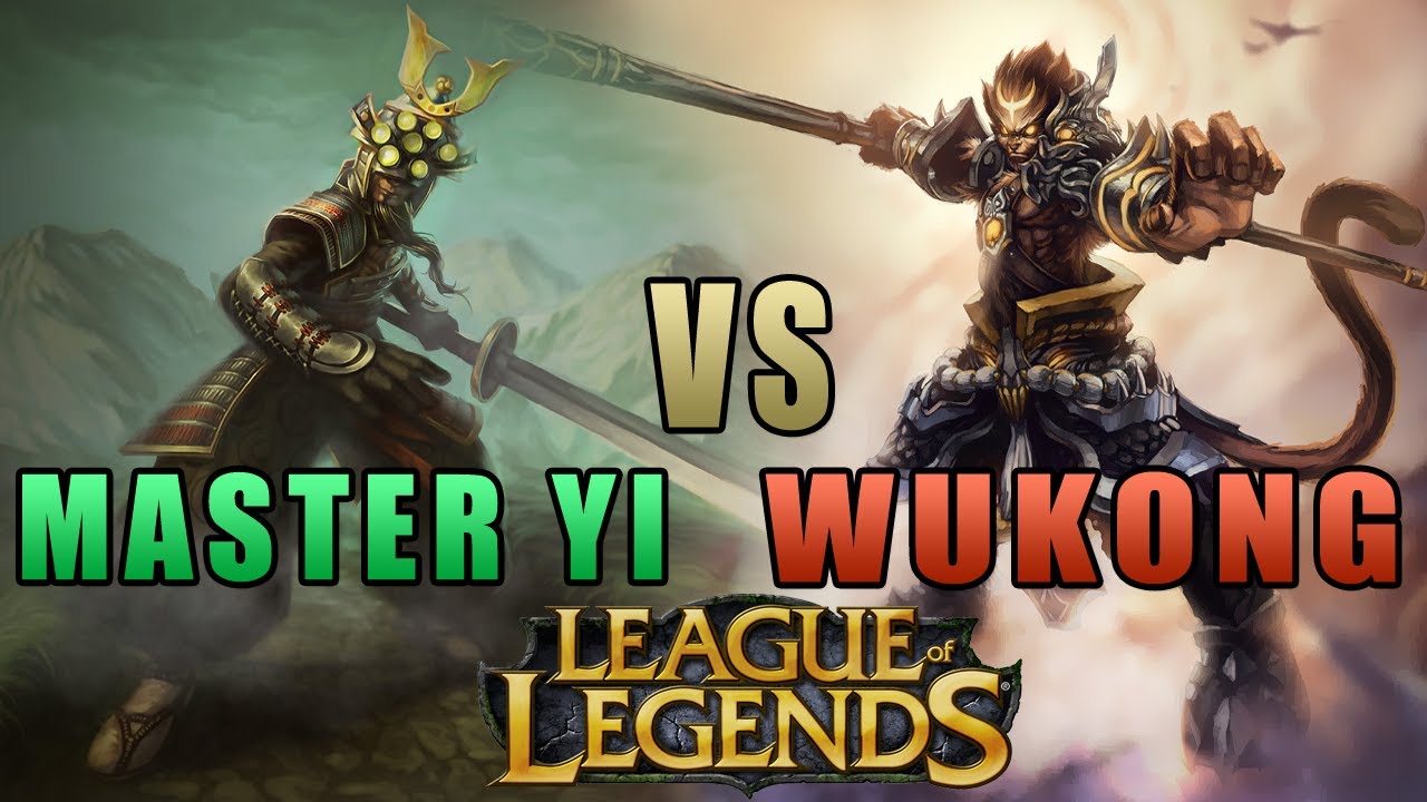 League of Legends - 1v1 Mid SONG - Master Yi vs Wukong [Epic Rap