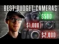 CAMERA COMPARISON $500 VS $1000 VS $2000 - Canon 6D - Sony a6400 - BMPCC 6K - Best Budget Cameras