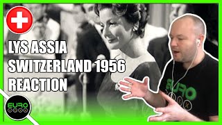 🇨🇭 FIRST EUROVISION WINNER REACTION! SWITZERLAND 1956: Lys Assia - Refrain | ANDY REACTS!