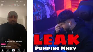 Pumping Mnky LEAK - Reaktion