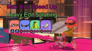 Max Run Speed Up Heavy Edit Splatling - Splatoon 3 Anarchy Series Rainmaker